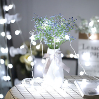 USB/dioda z zasilaniem akumulatorowym girlanda na bal Lights Fairy String wodoodporna lampa zewnętrzna świąteczne dekoracje ślubne oświetlenie imprezowe 5